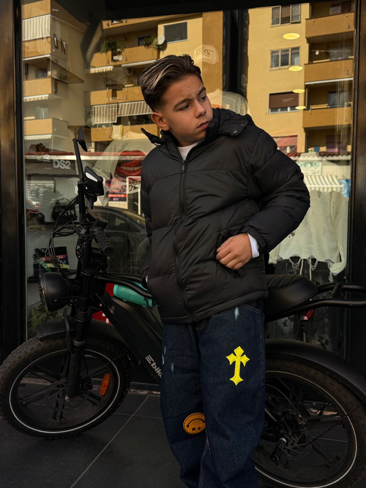 G006 GIUBBINO NERO - GIUBBINO BIMBO - CLASSIC