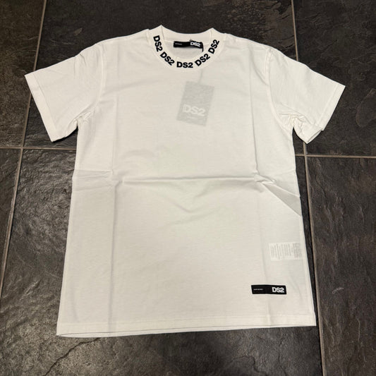 FW25224 T-SHIRT DS2 BIANCA - T-shirt uomo - DROP SEASON 2