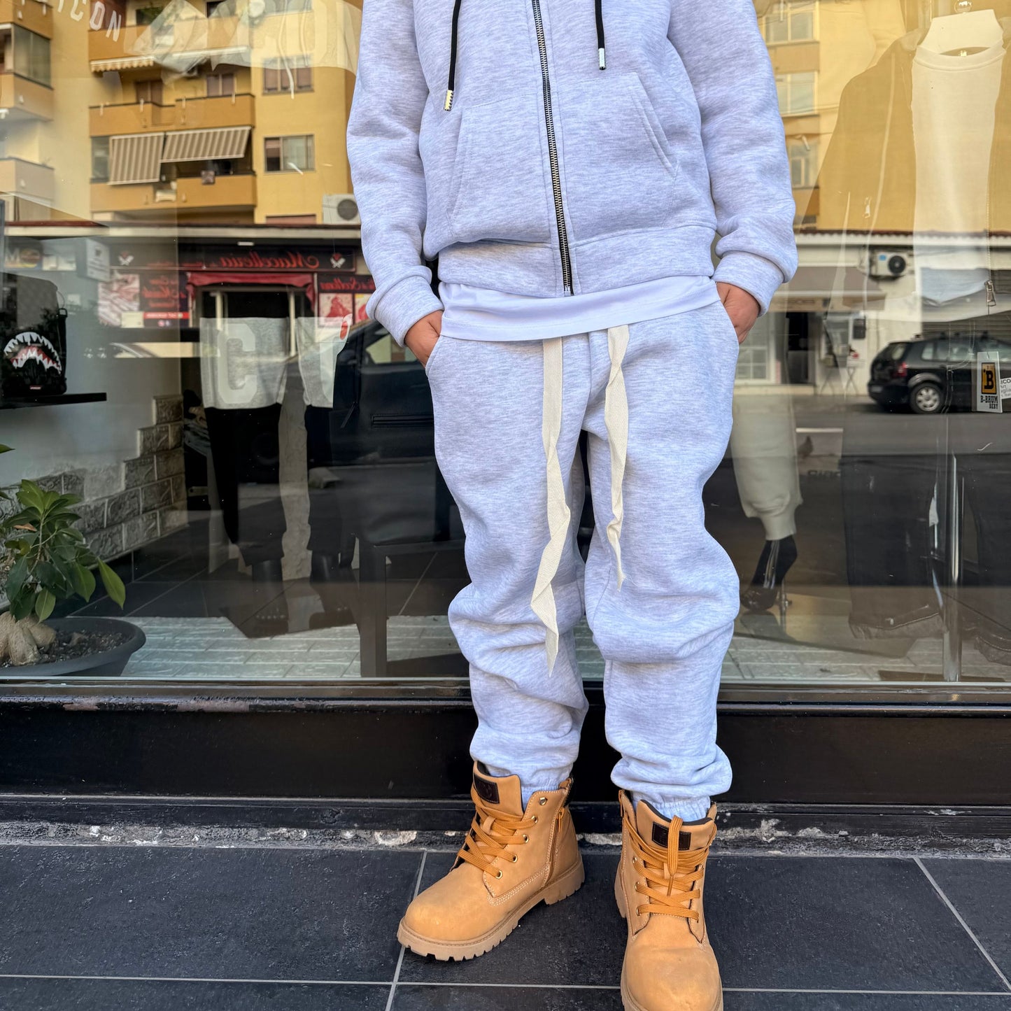 1120 PANTATUTA BIMBO GRIGIO - pantatuta bimbo - IO CHICO