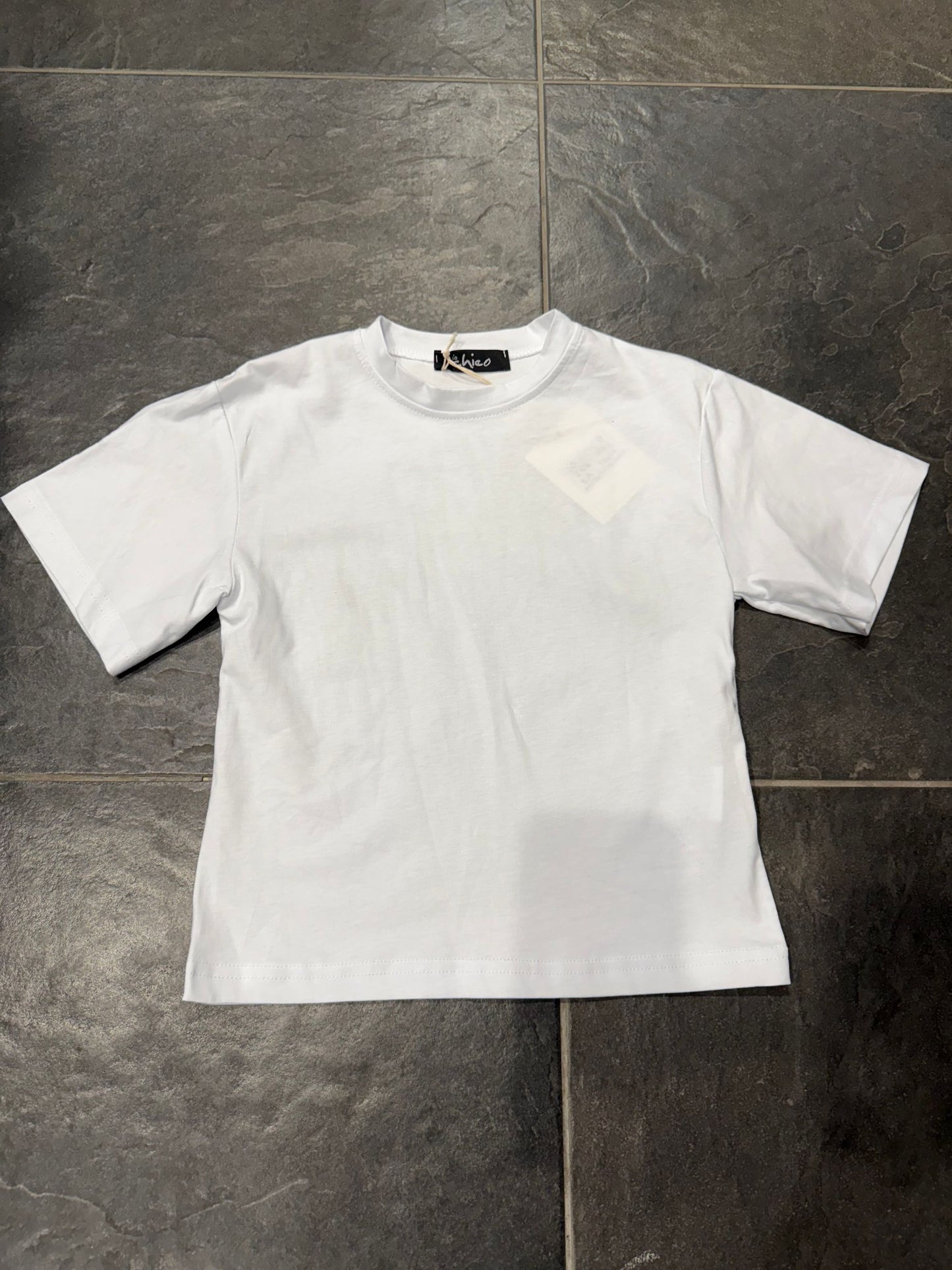 198 T-SHIRT BIMBO BIANCA - T-shirt bimbo -