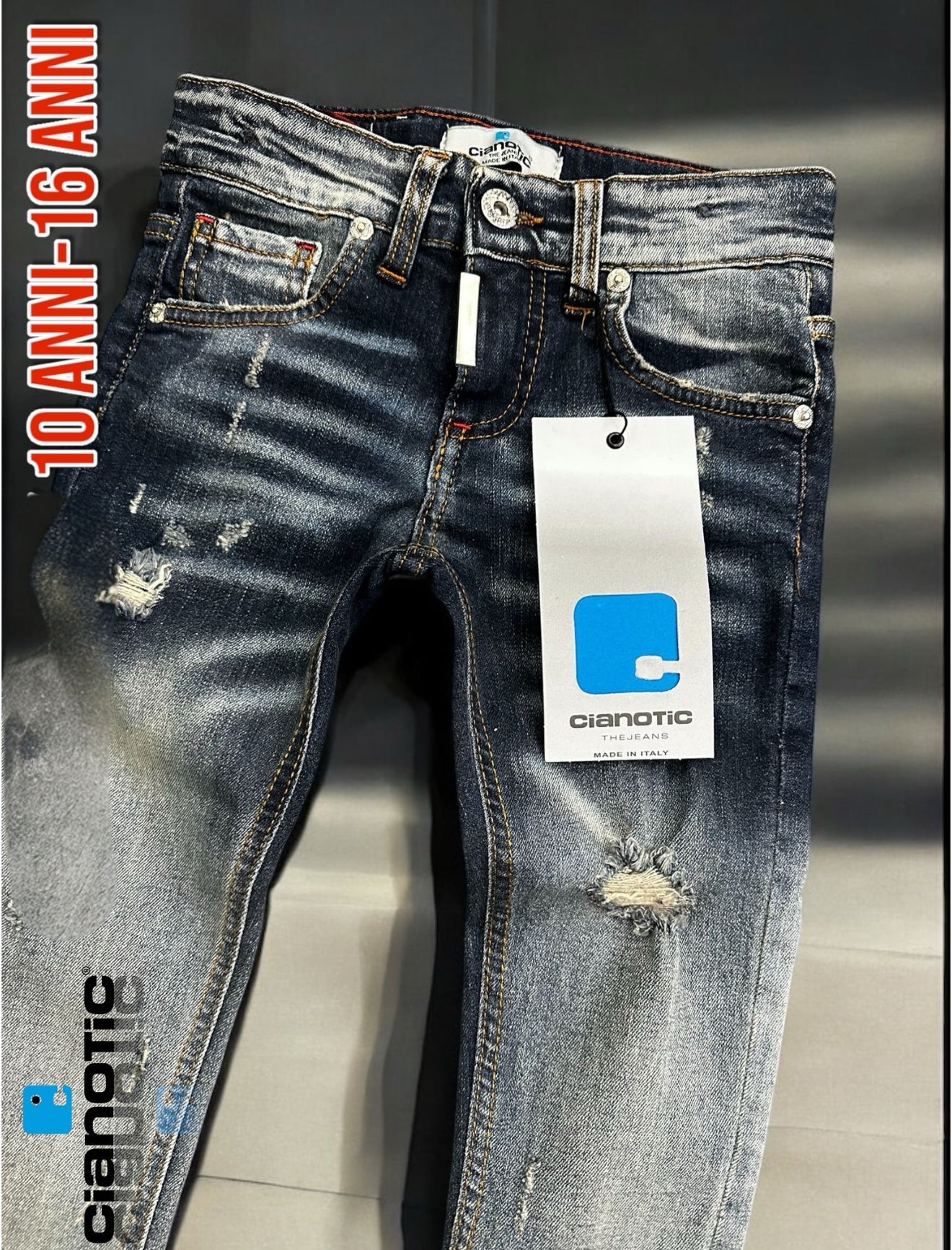 CB PANAMA BLUE - JEANS BIMBO - CIANOTIC