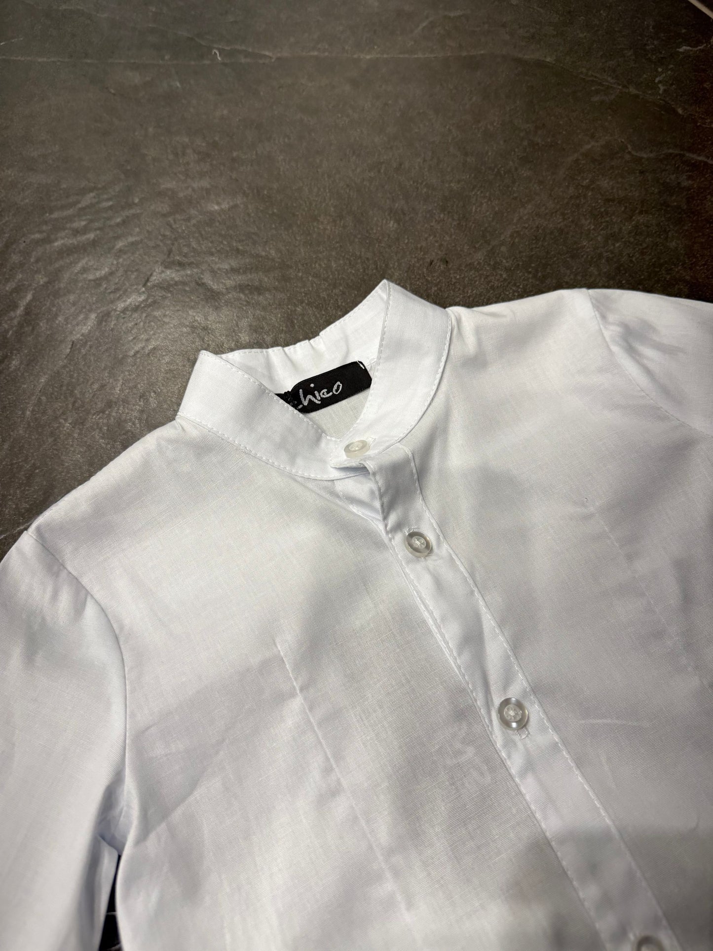 1058 CAMICIA BIMBO BIANCA - camicia bimbo -