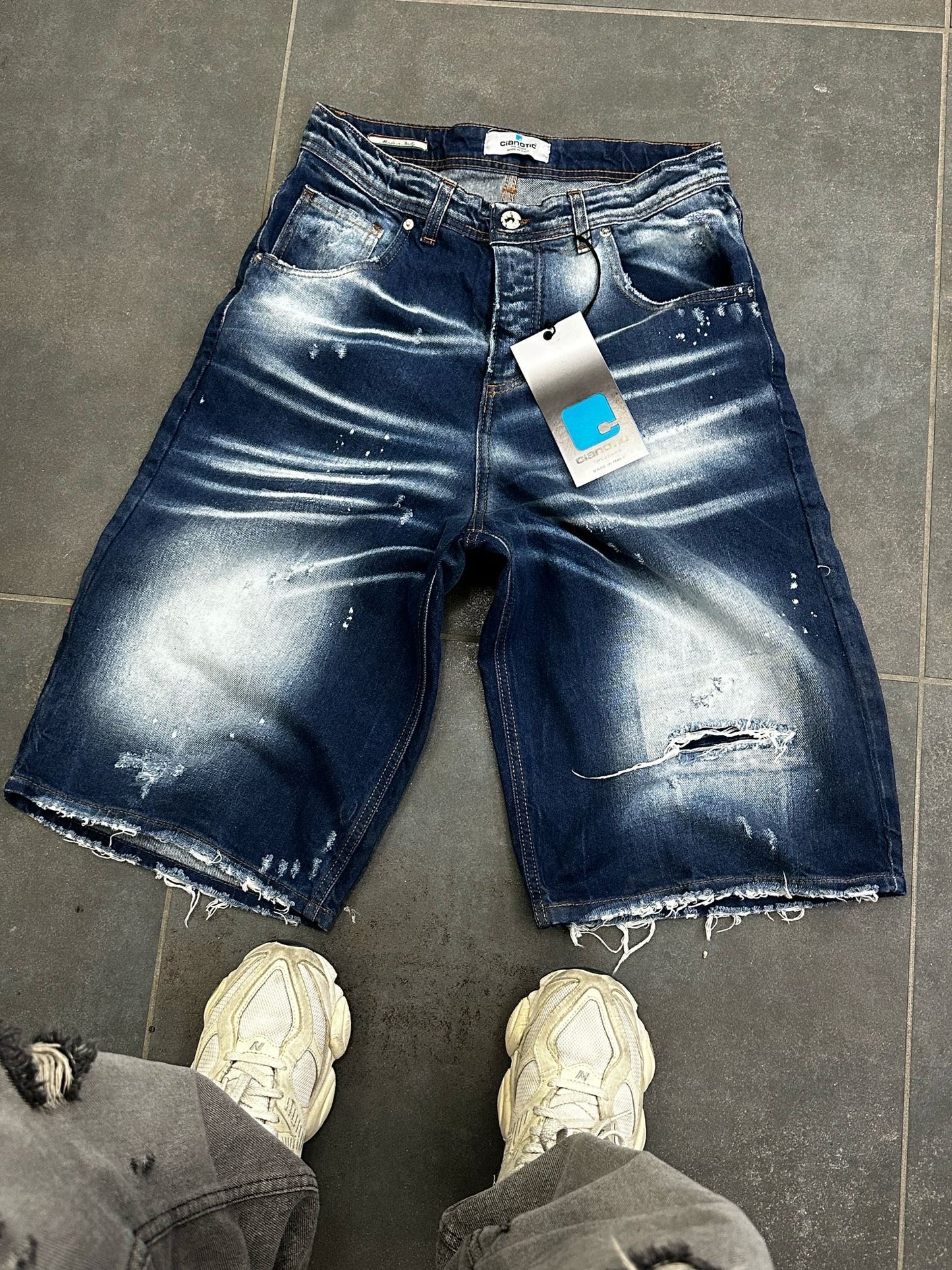 SHORT JORTS 808 BLU - Short uomo - CIANOTIC
