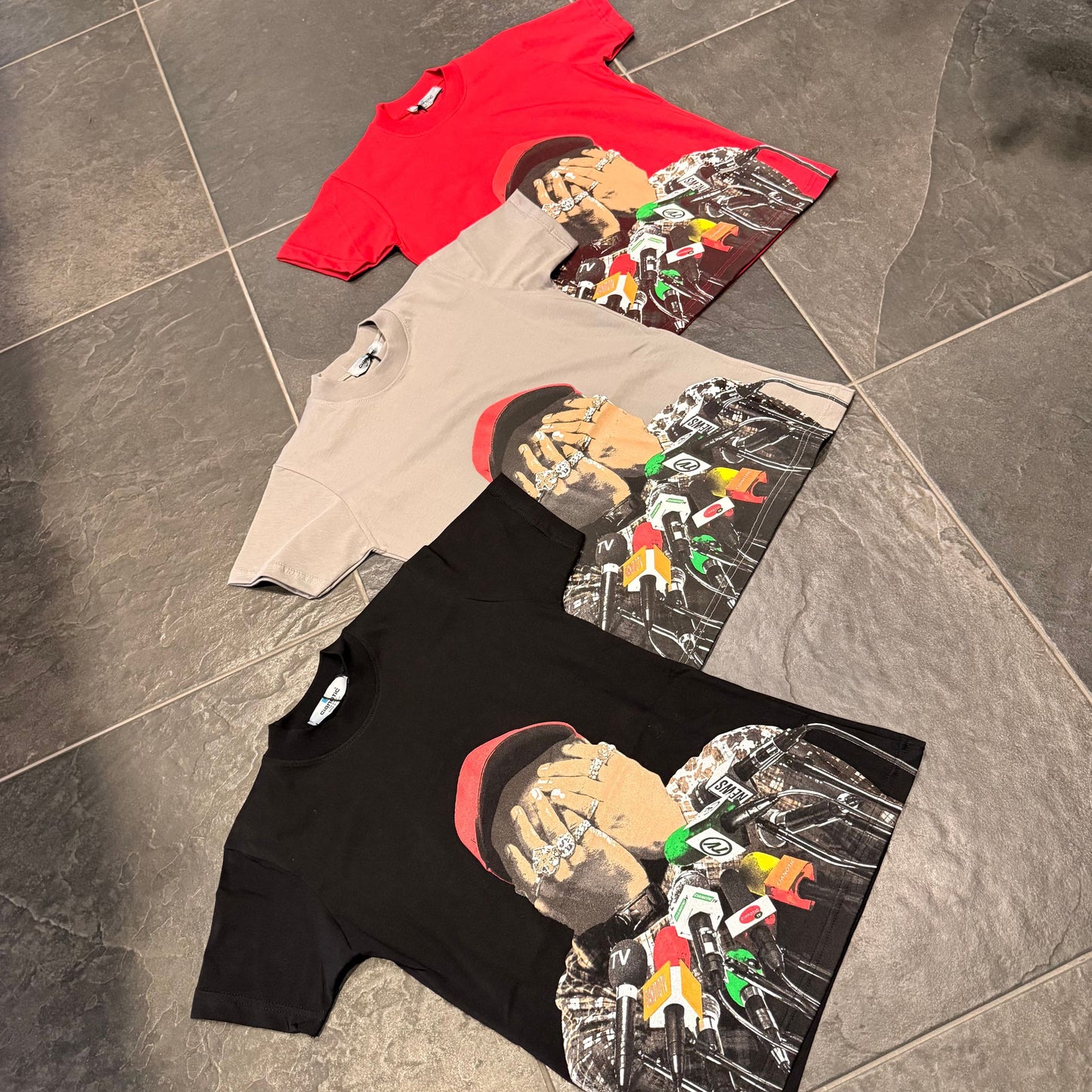 G.E.O T-SHIRT CIANOTIC ROSSA - T-shirt bimbo - CIANOTIC