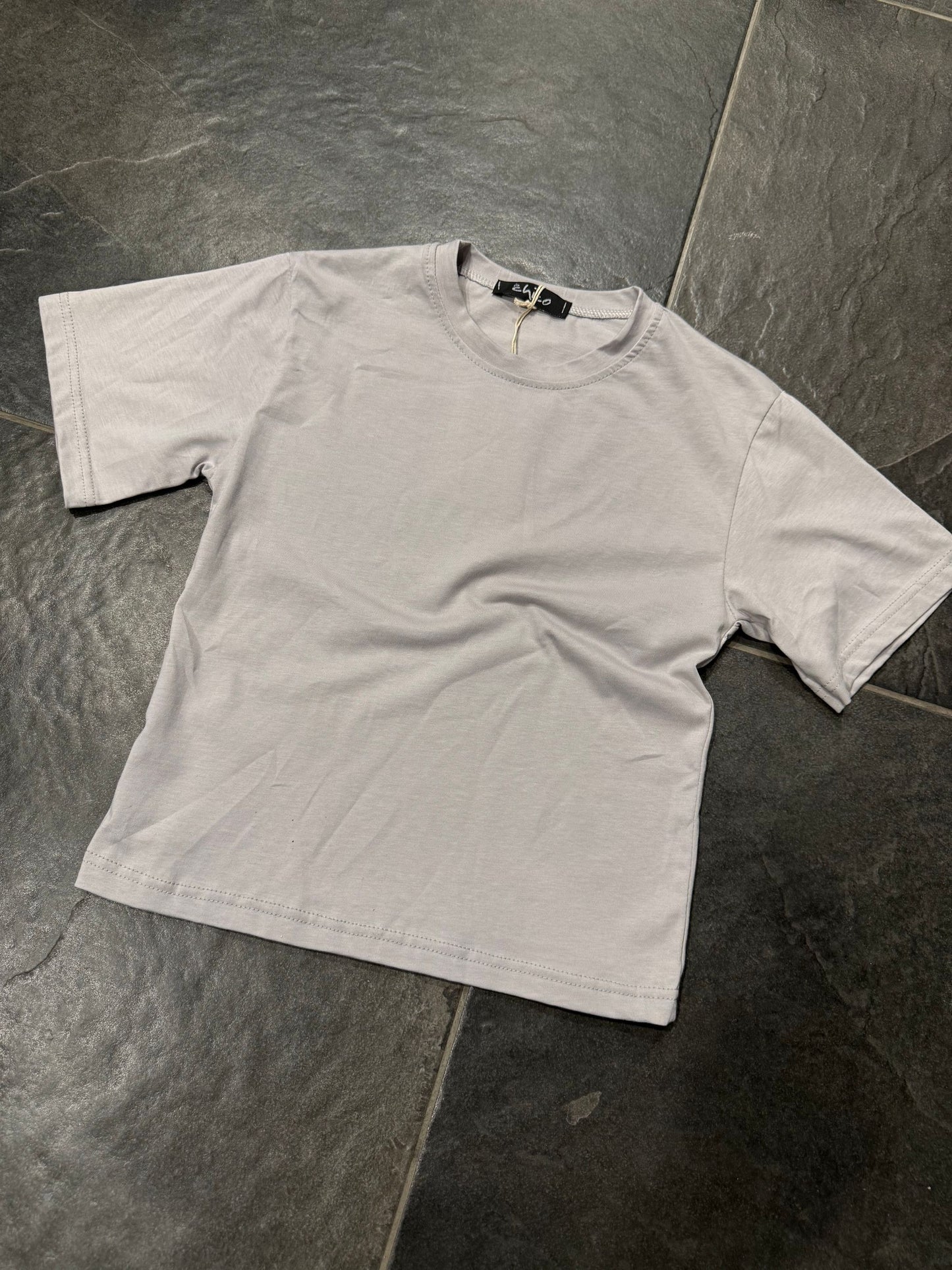 164 T-SHIRT BIMBO GRIGIA - - IO CHICO
