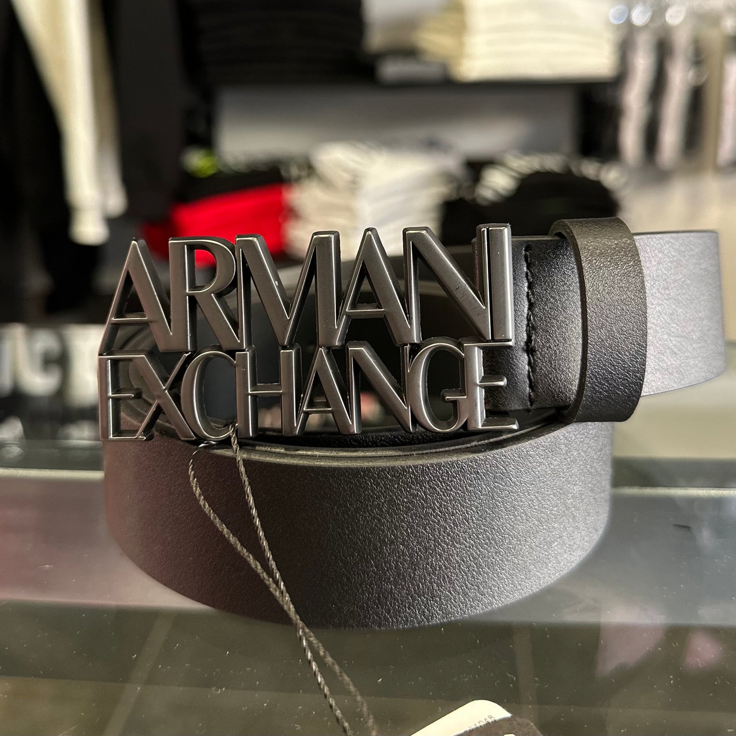 ARMANI EXCHANGE 12 - cintura uomo - ARMANI EXCHANGE