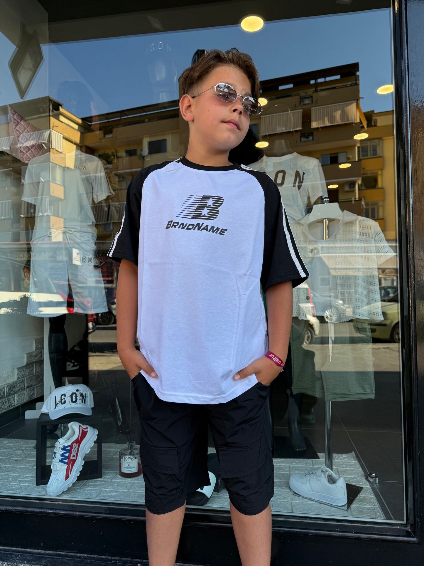 D-6811 T-SHIRT BIMBO BIANCA - T-shirt bimbo -