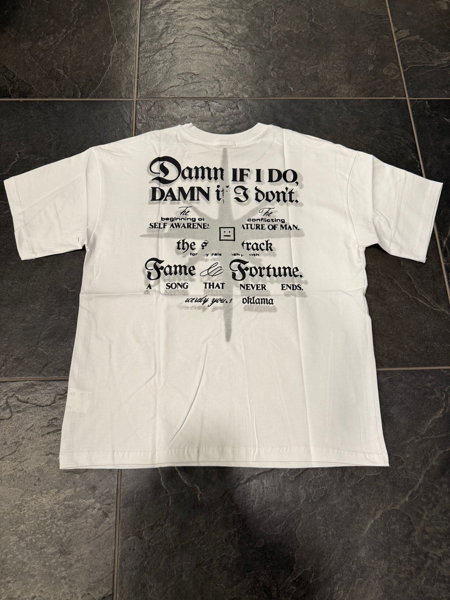 T-951 T-SHIRT BIANCA - T-shirt uomo -