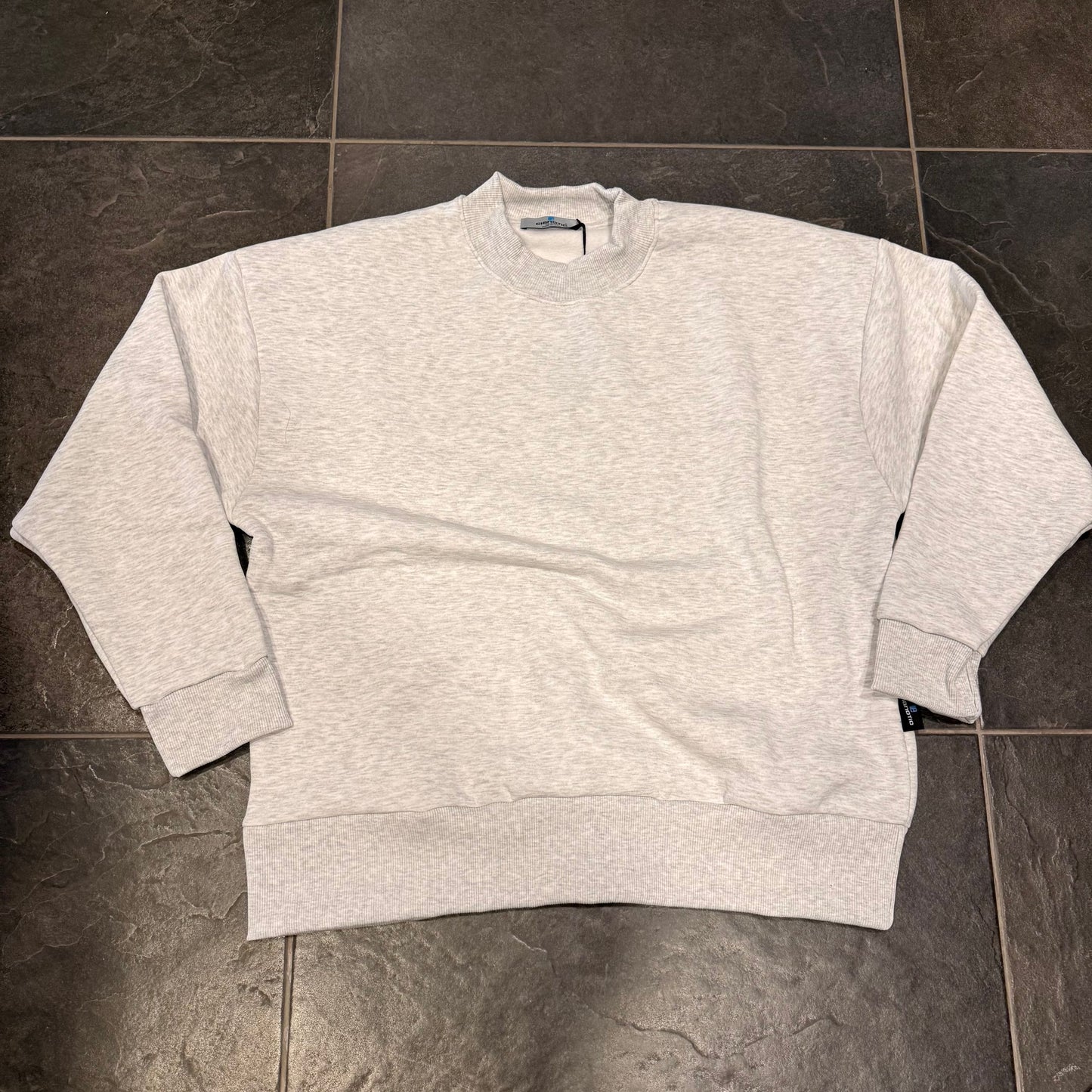 F/BOXY PARICOLLO GRIGIO - Felpe uomo - CIANOTIC