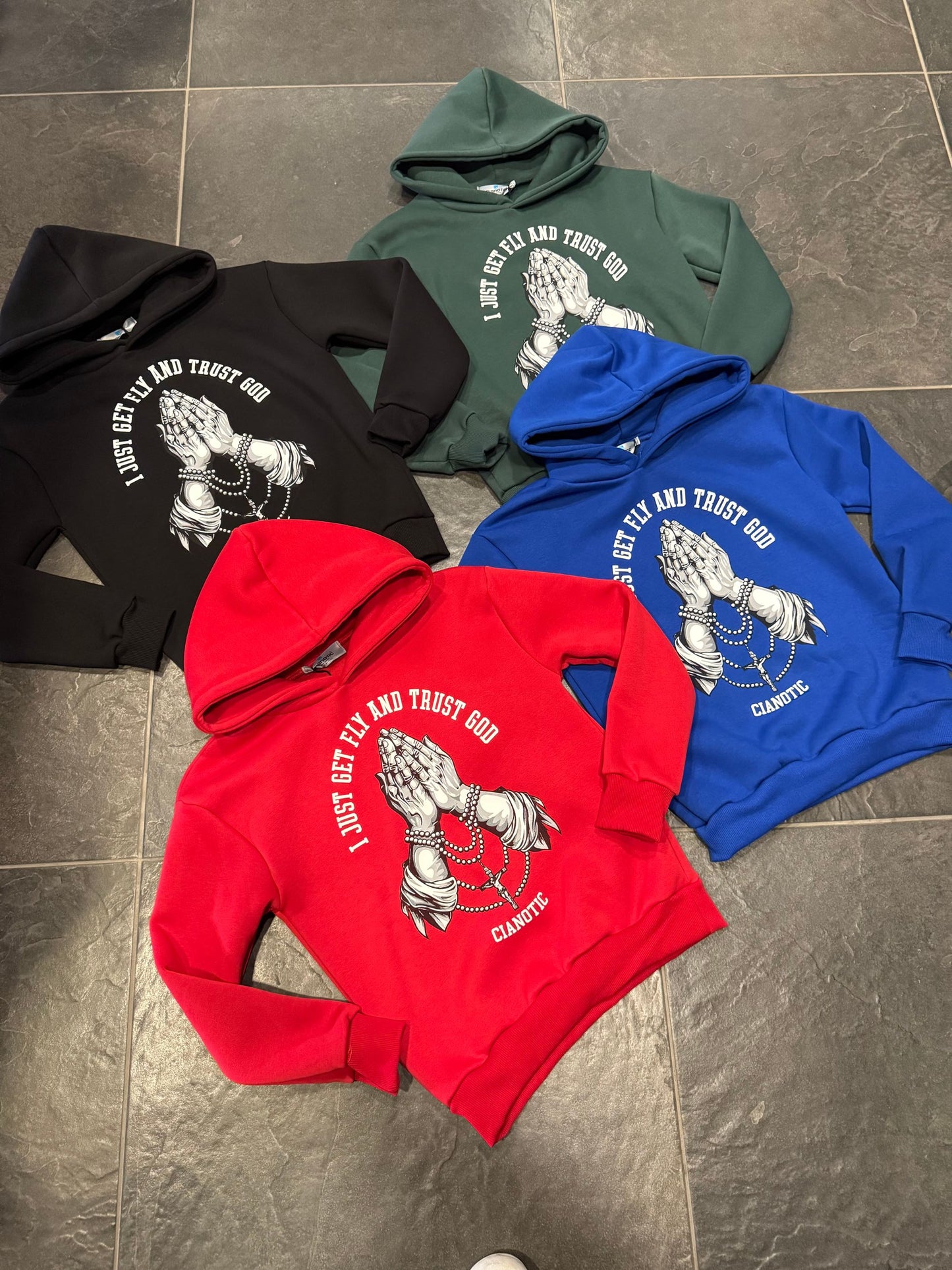 F/TRUST FELPA CIANOTIC ROSSA - felpa bimbo - CIANOTIC