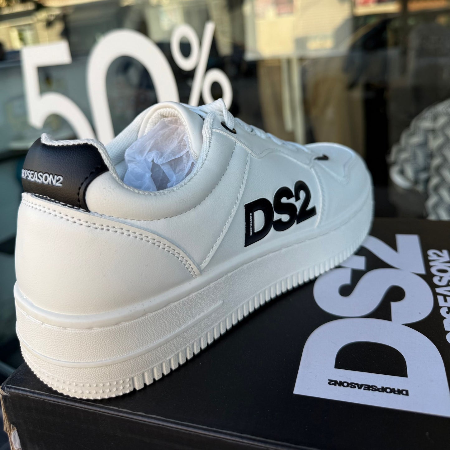 DS2FW25S09 SCARPE DS2 BIANCA - Scarpe uomo - DROP SEASON 2
