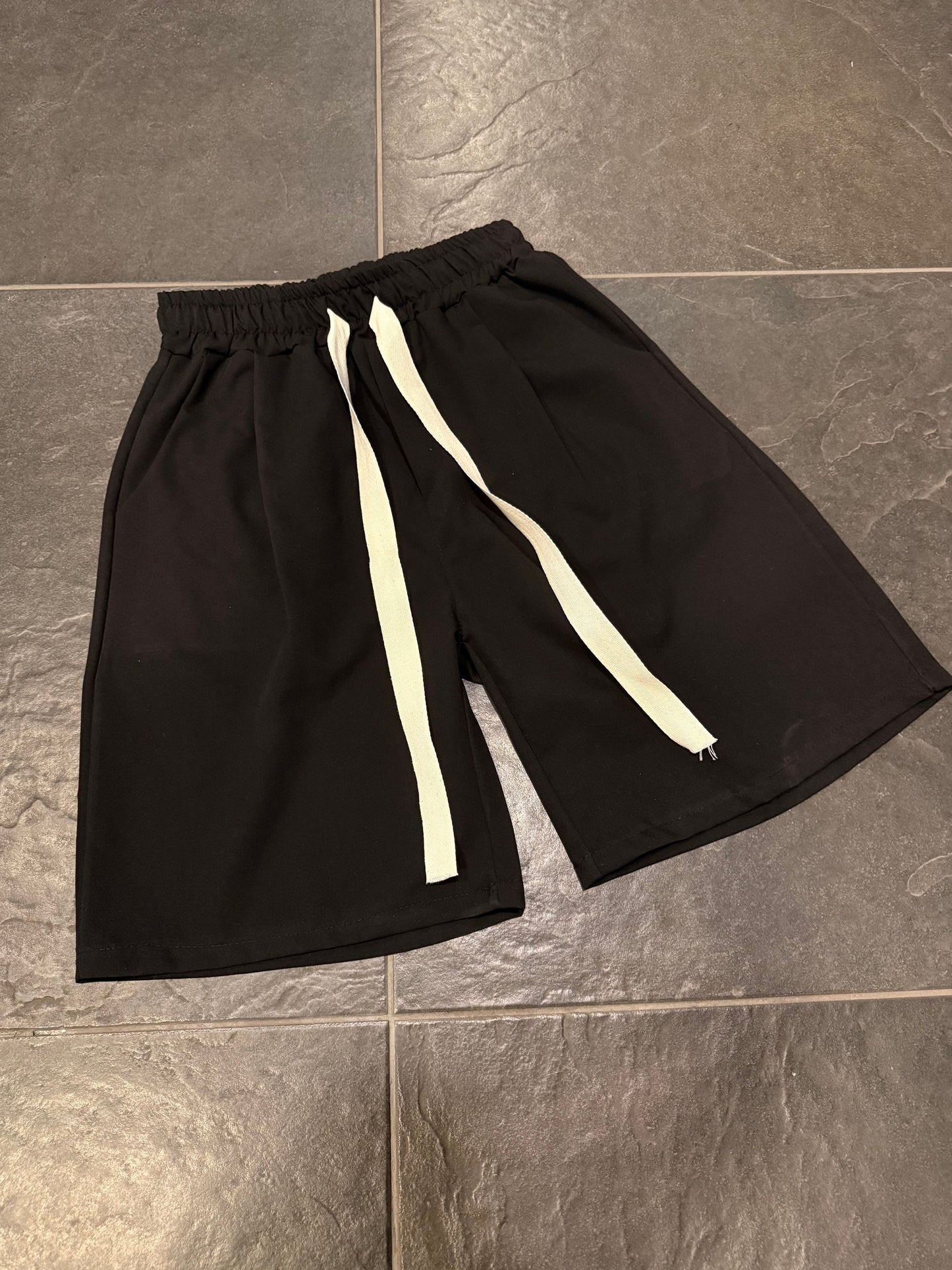 6014 BERMUDA NERO - bermuda uomo -