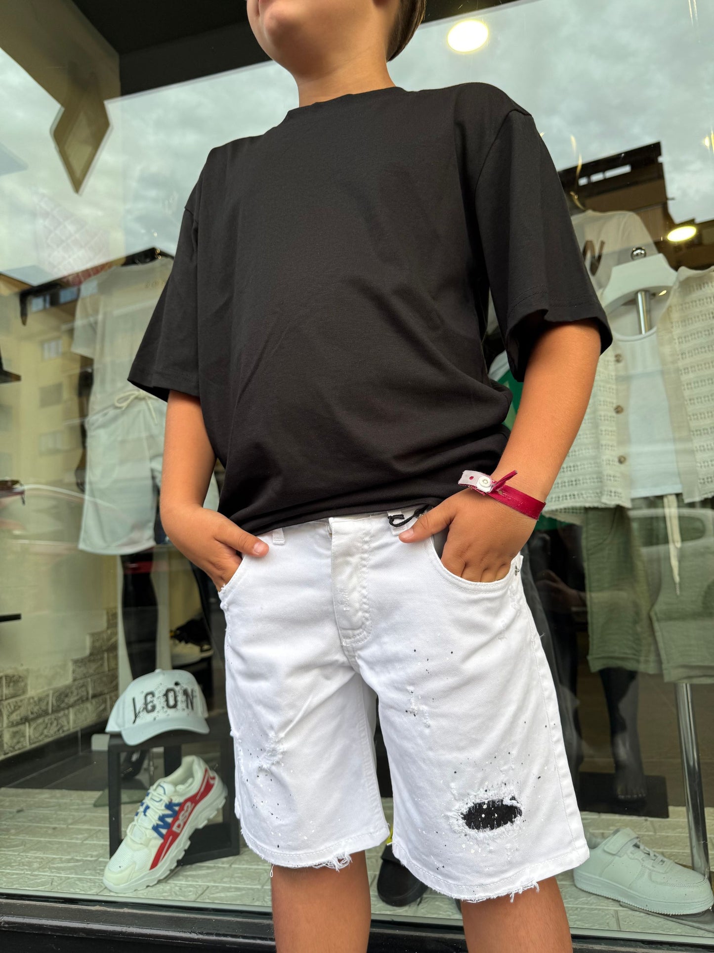 SHORT CB ERICK BIANCO - short bimbo - CIANOTIC