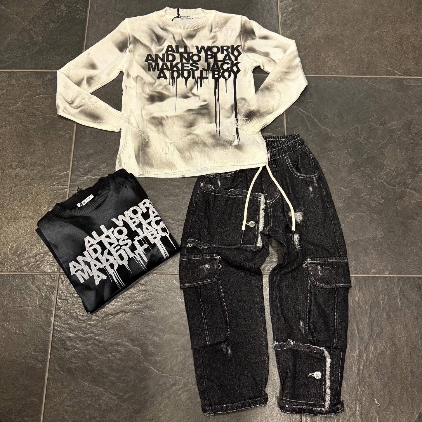 CB ML/JACK MAGLIA IN FILO PANNA BIMBO - maglieria bimbo - CIANOTIC