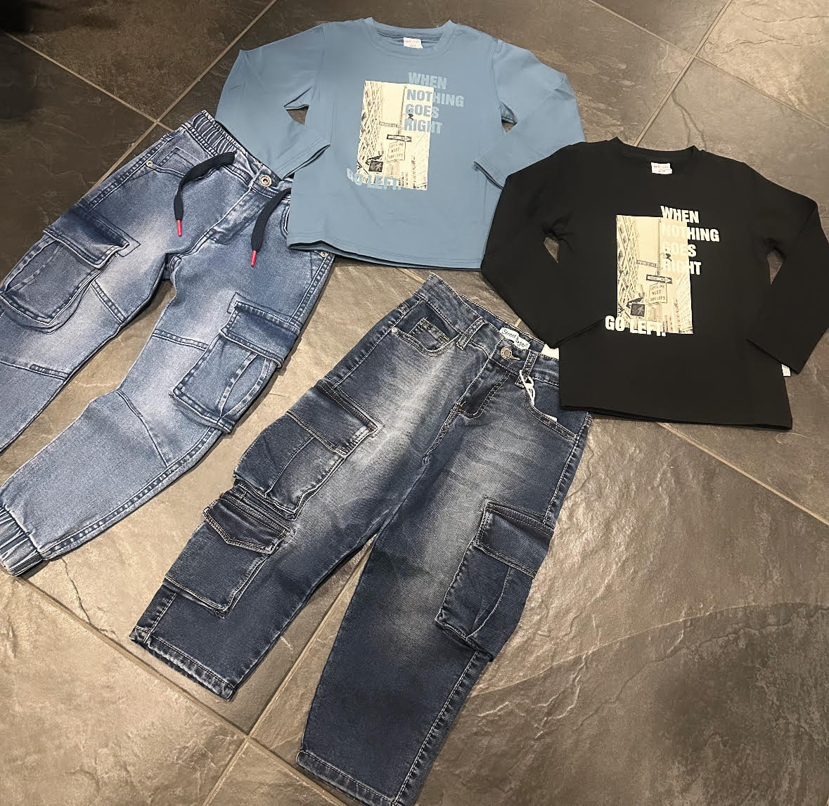 KB-YF6314 MAGLIA BIMBO CELESTE - - SMALL GANG