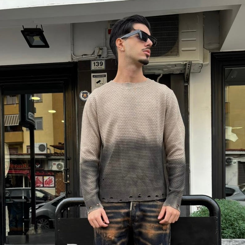 CN W5001 MAGLIONCINO UOMO - Maglieria uomo - CIANOTIC