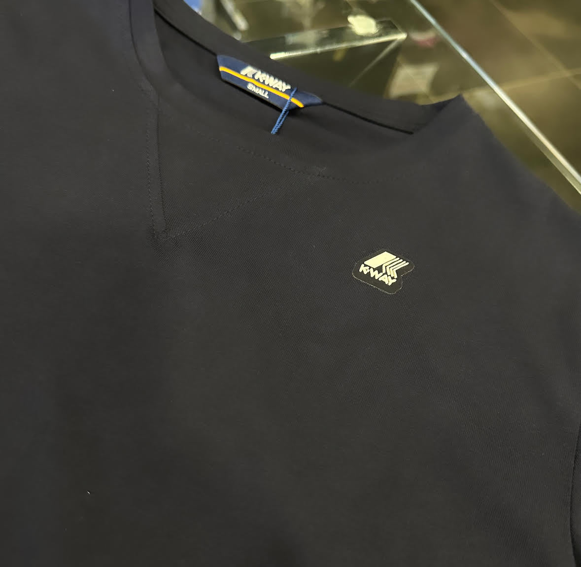T-SHIRT K-WAY BLU - T-shirt uomo - K-WAY