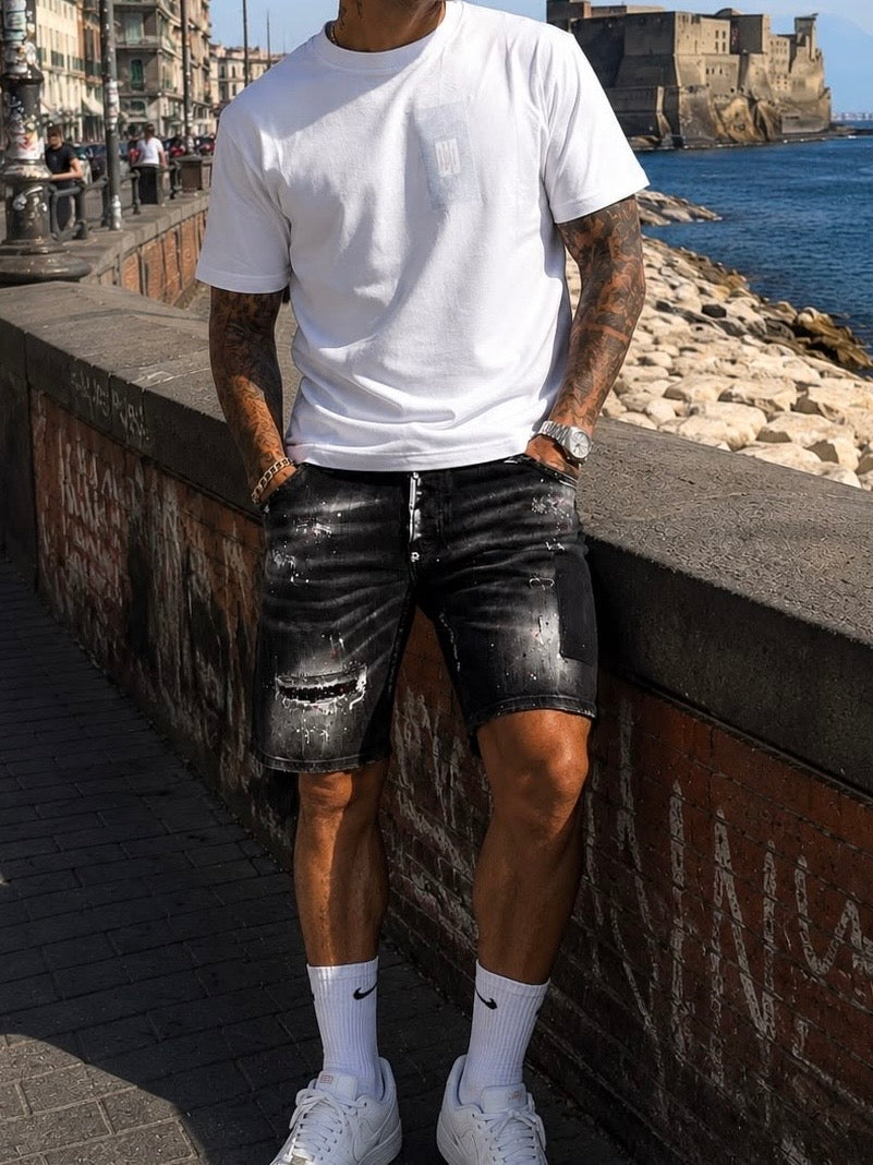 SHORT M90 BLACK - Short uomo - CIANOTIC