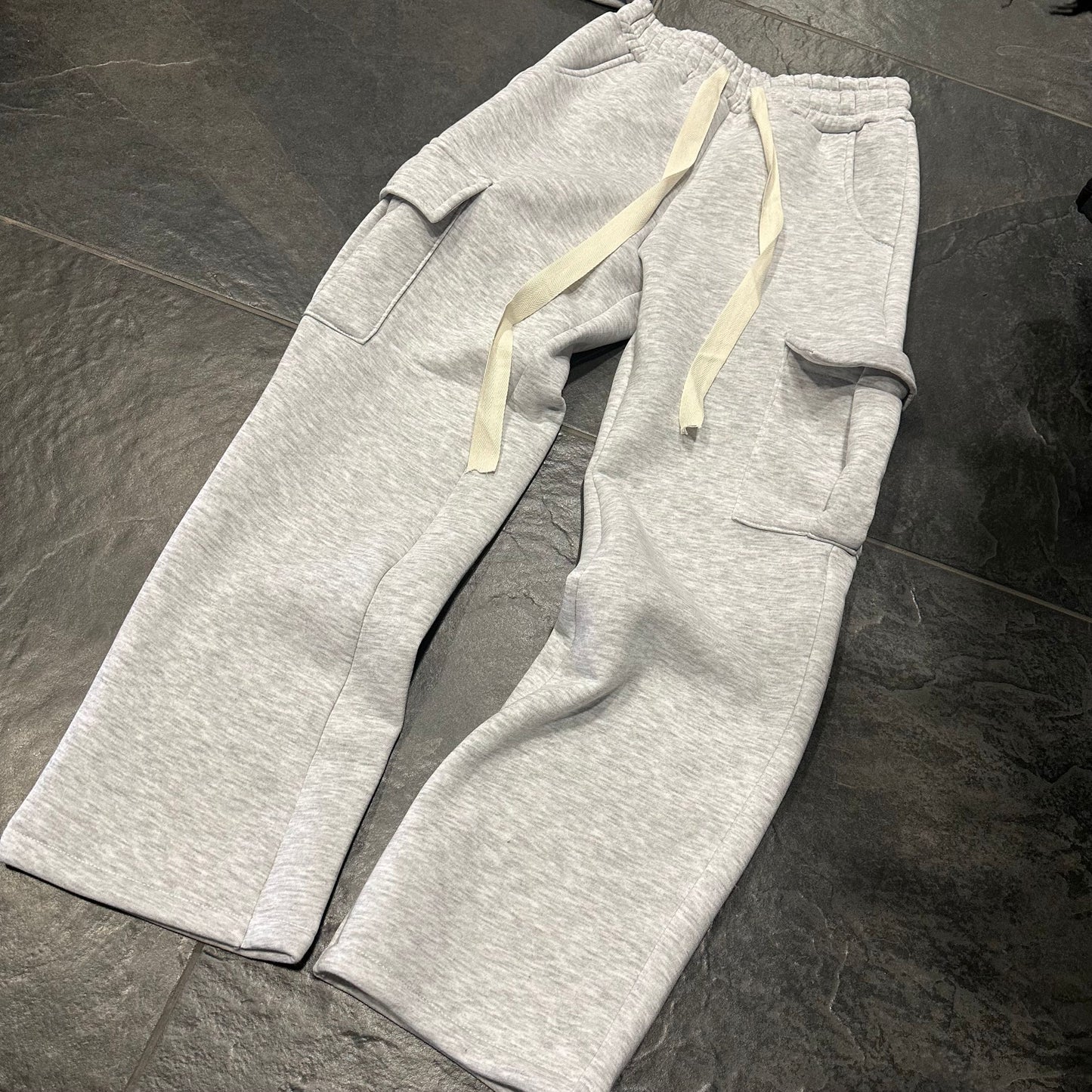 2972 PANTATUTA CARGO GRIGIO NIKE - pantatuta uomo - LUKAS KIMI