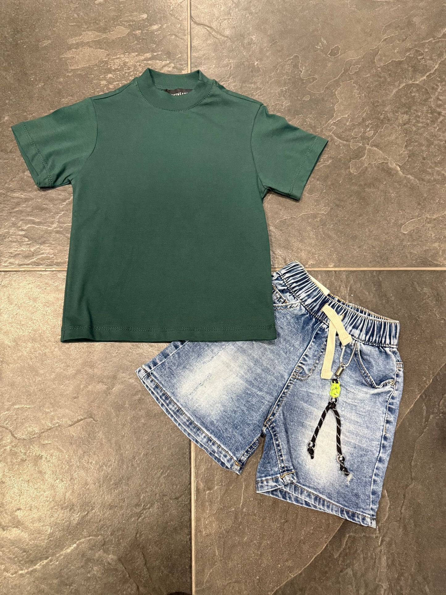 ST-9922 SHORT JEANS BIMBO - short bimbo -