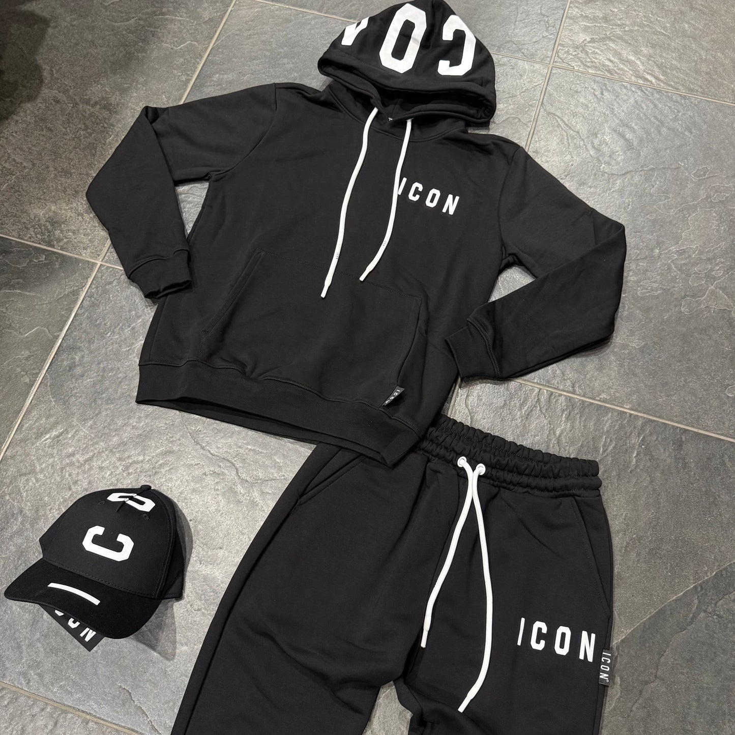 ICUF2W6F008 FELPA ICON NERA - Felpe uomo - icon