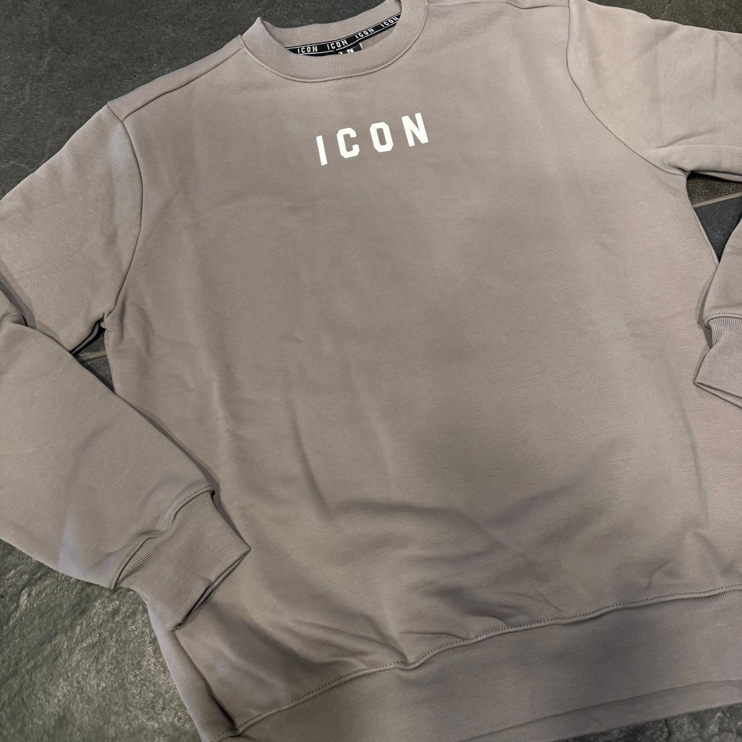 ICUF2W6F006 FELPA ICON GRIGIA - FELPA UOMO - icon
