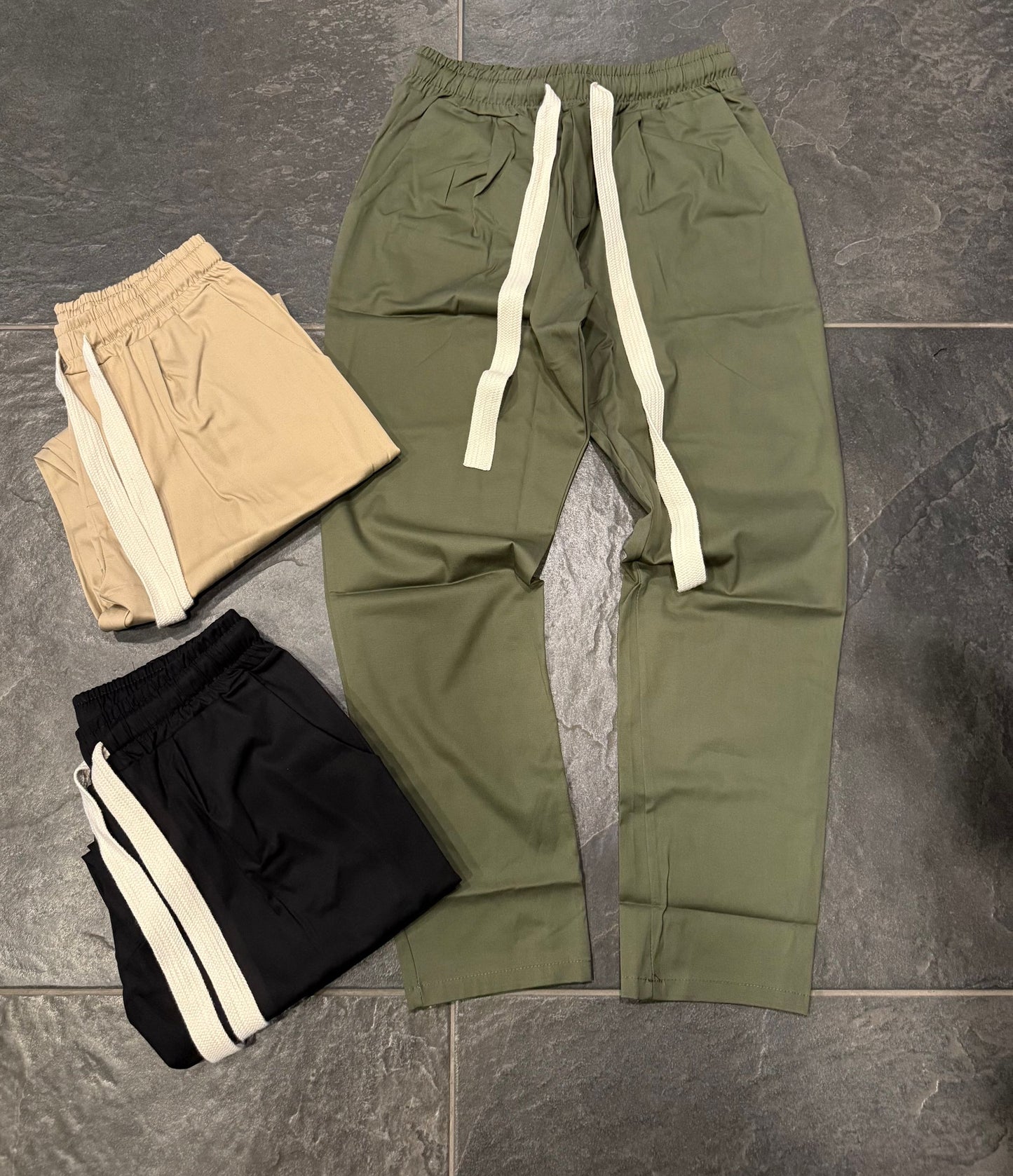 PA533 PANTALONE NERO - pantalone uomo -