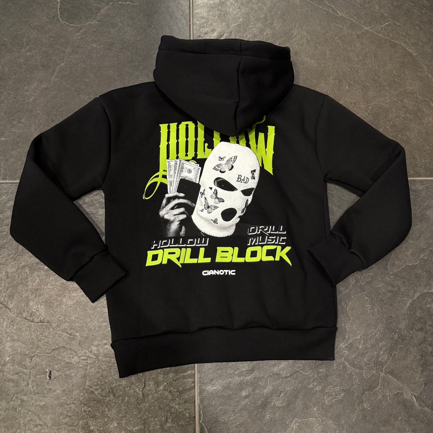 F/DRILL BLOCK ZIP FELPA BIMBO NERA - felpa bimbo - CIANOTIC