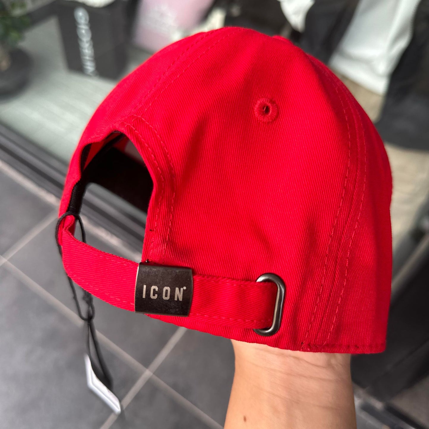 IUNIX9012A CAPPELLO ICON ROSSO - cappello uomo - icon