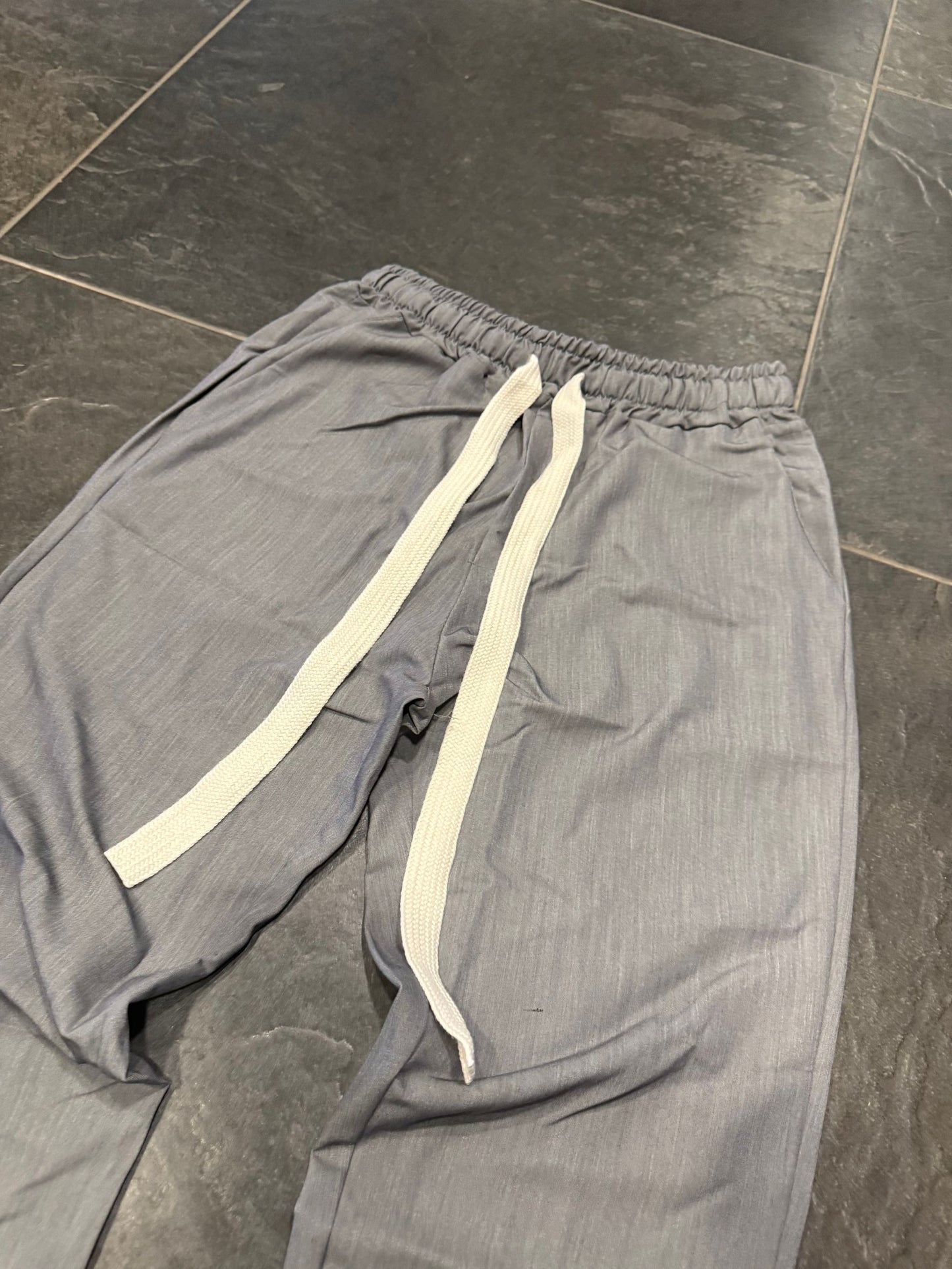 PA638 PANTALONE GRIGIO - pantalone uomo -
