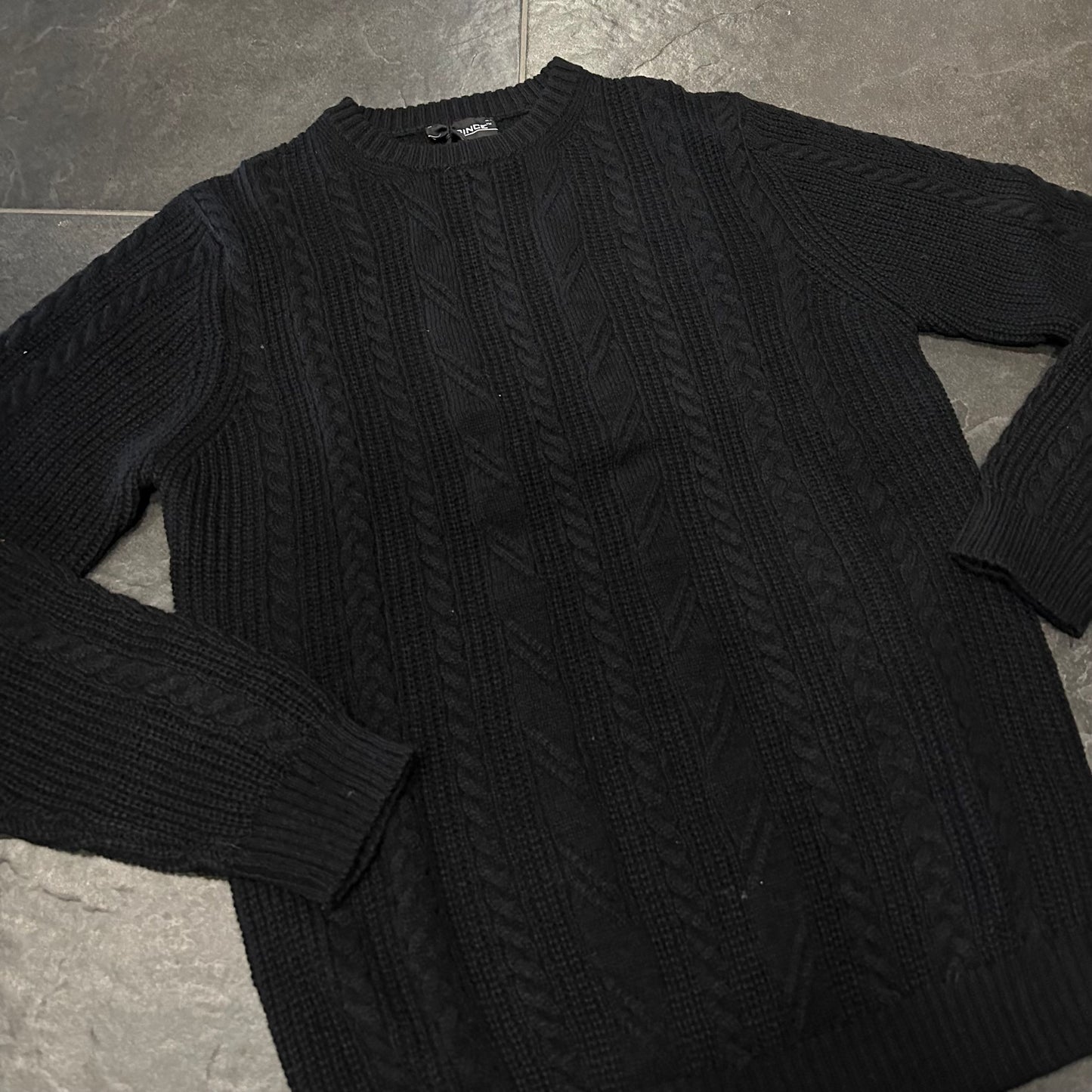 BS558 MAGLIONCINO PRINCE NERO - Maglieria uomo - prince