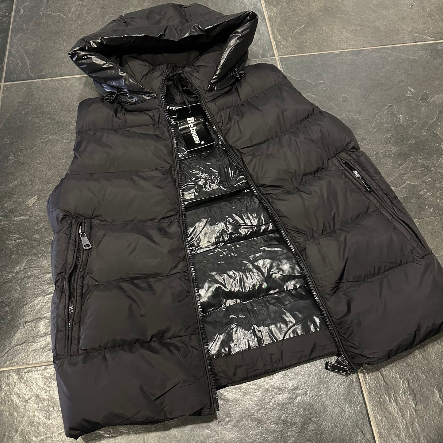 2908 SMANICATO NERO - SMANICATO UOMO -