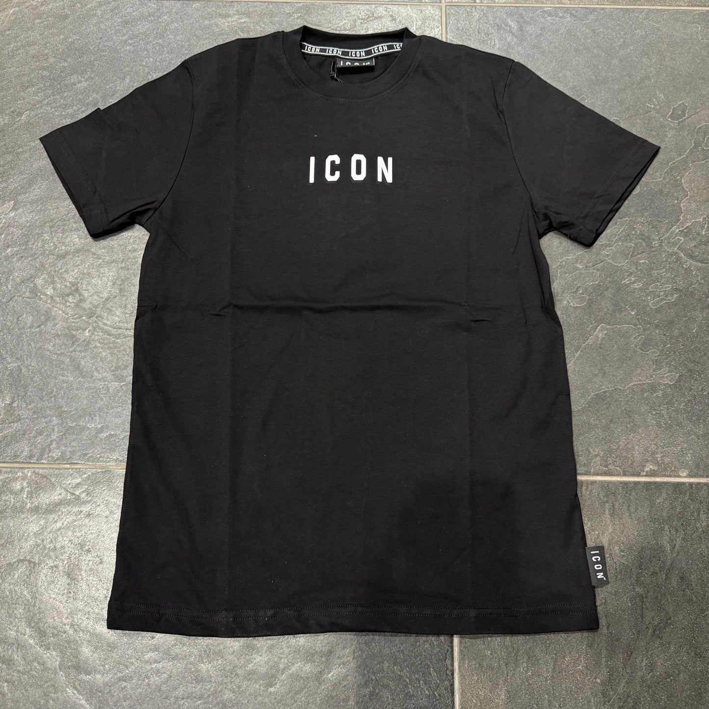 ICUF2W6T002 T-SHIRT ICON NERA - T-shirt uomo - icon