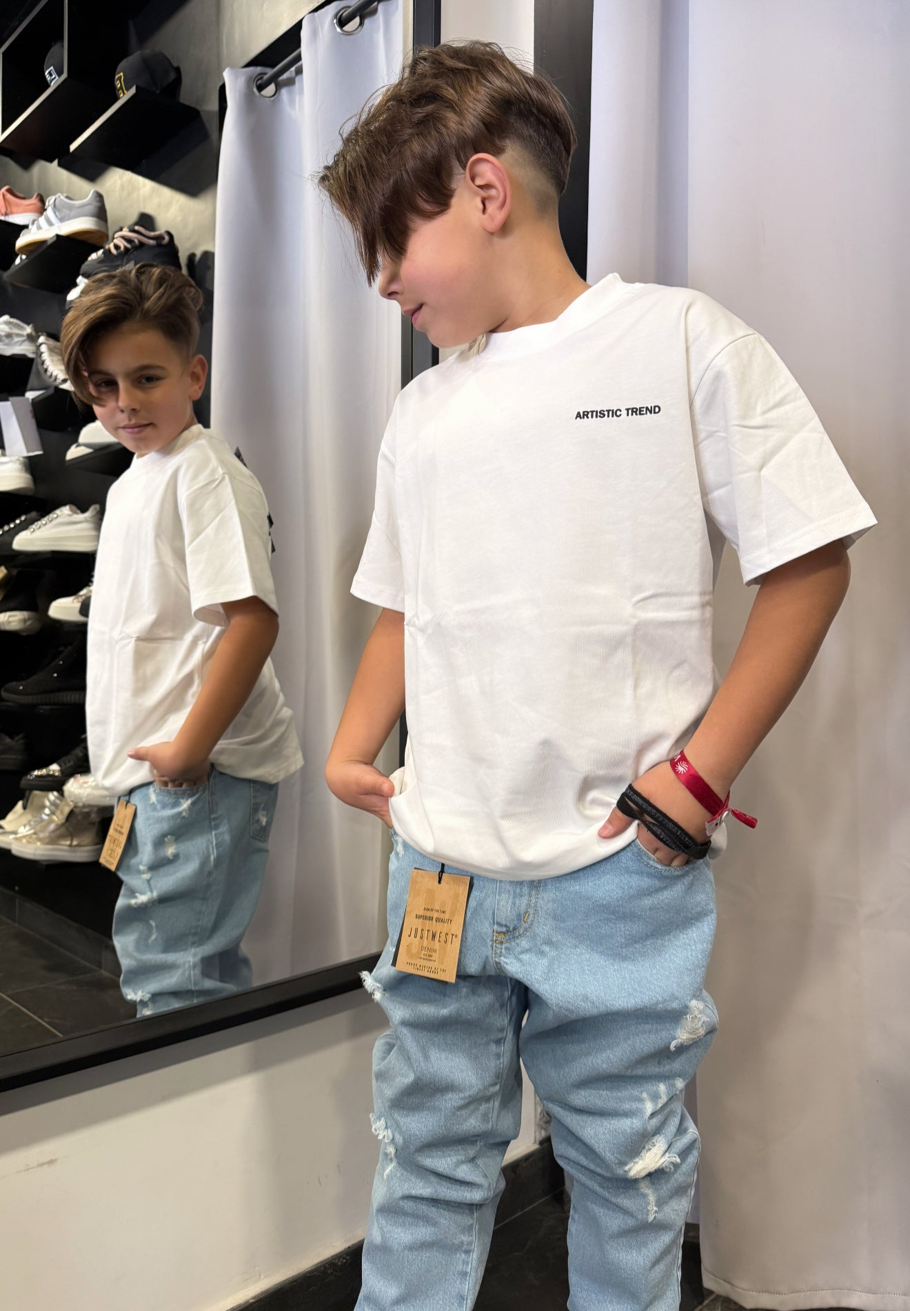 SZ-121 T-SHIRT BIMBO NERA - - IO CHICO