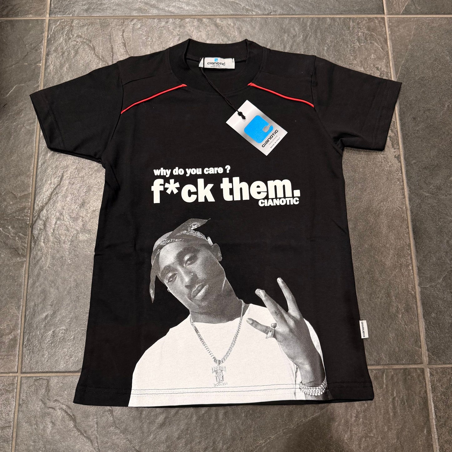CB/2 PAC T-SHIRT BIMBO NERA - T-shirt bimbo - CIANOTIC