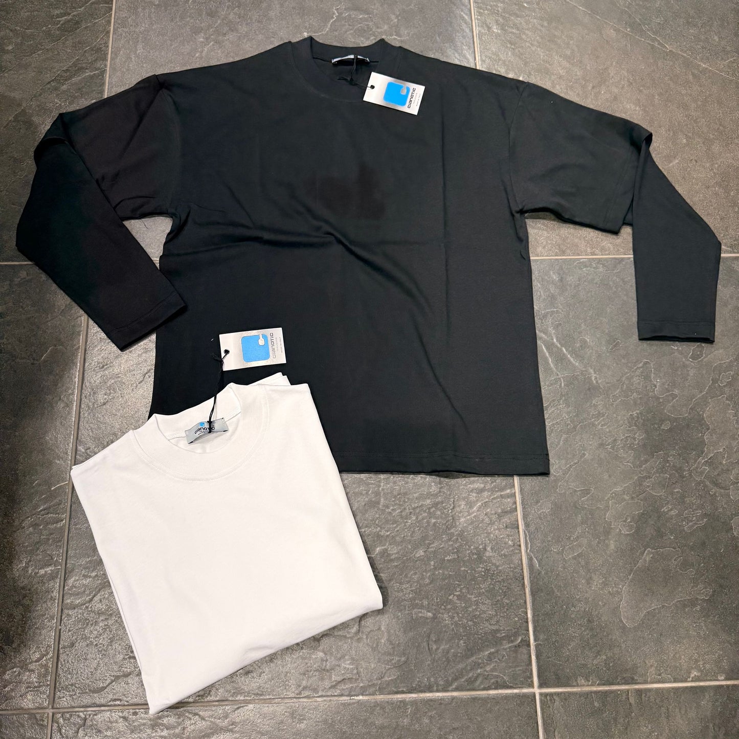 ML/LONG SLEELS NERA - T-shirt uomo - CIANOTIC