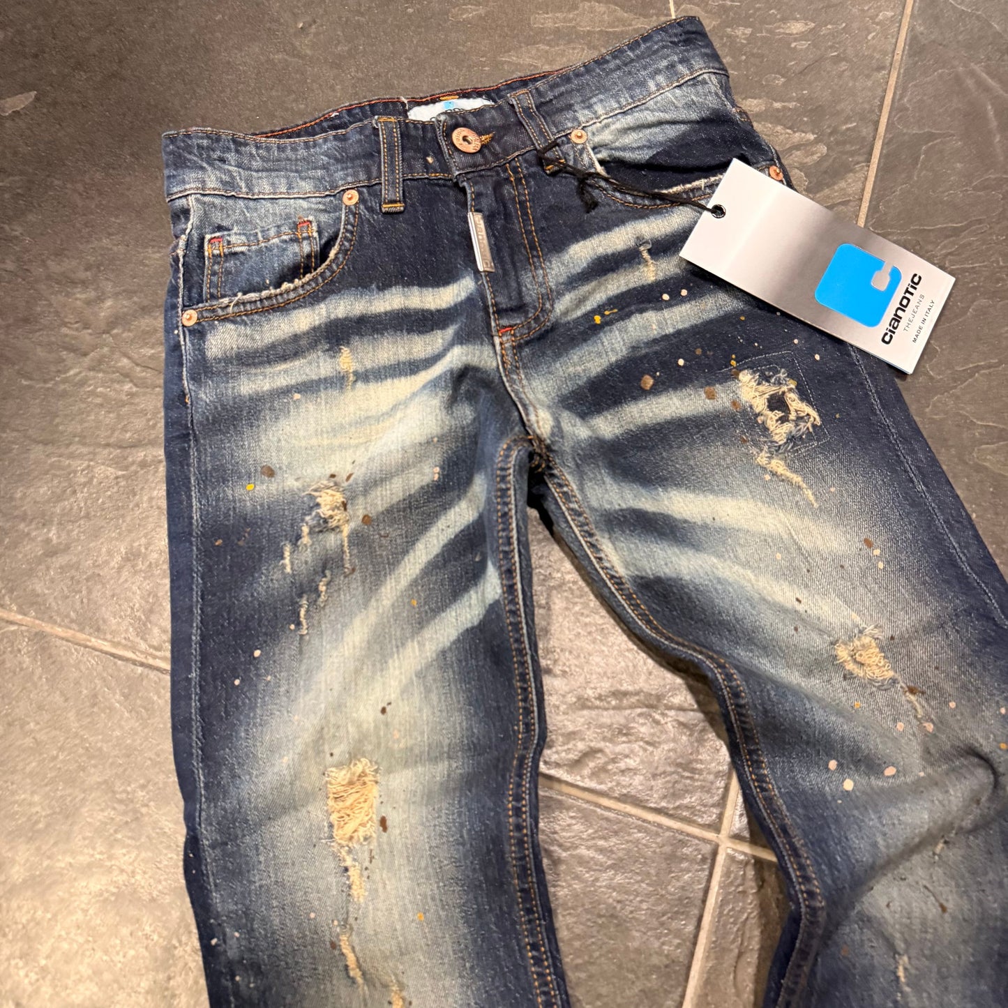 CB CM BLUE - JEANS BIMBO - CIANOTIC