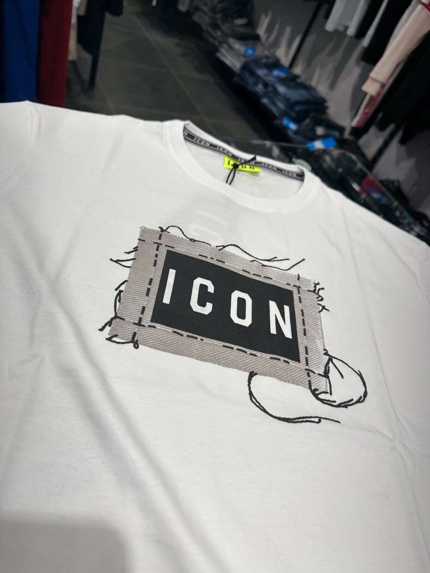 ICUS2S5T058 T-SHIRT ICON BIANCA - T-shirt uomo - icon