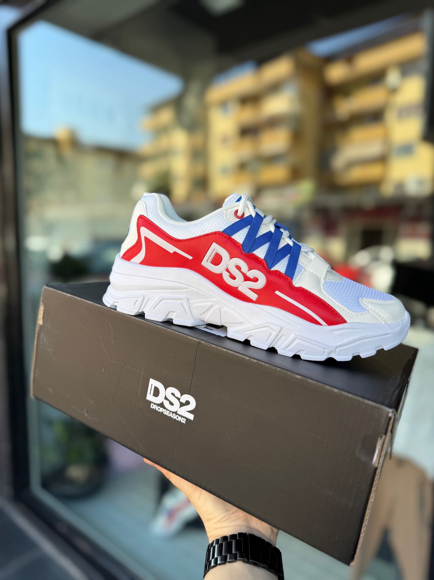 DS2SS25S03 SCARPE DS2 BIANCHE - Scarpe uomo - DROP SEASON 2