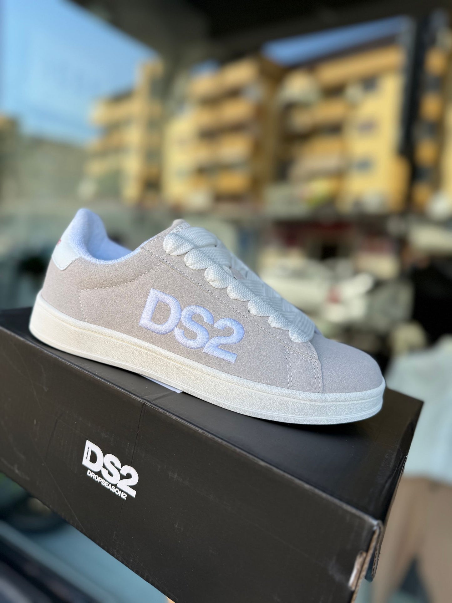 DS2SS25S06 SCARPE DS2 GRIGIE - Scarpe uomo - DROP SEASON 2