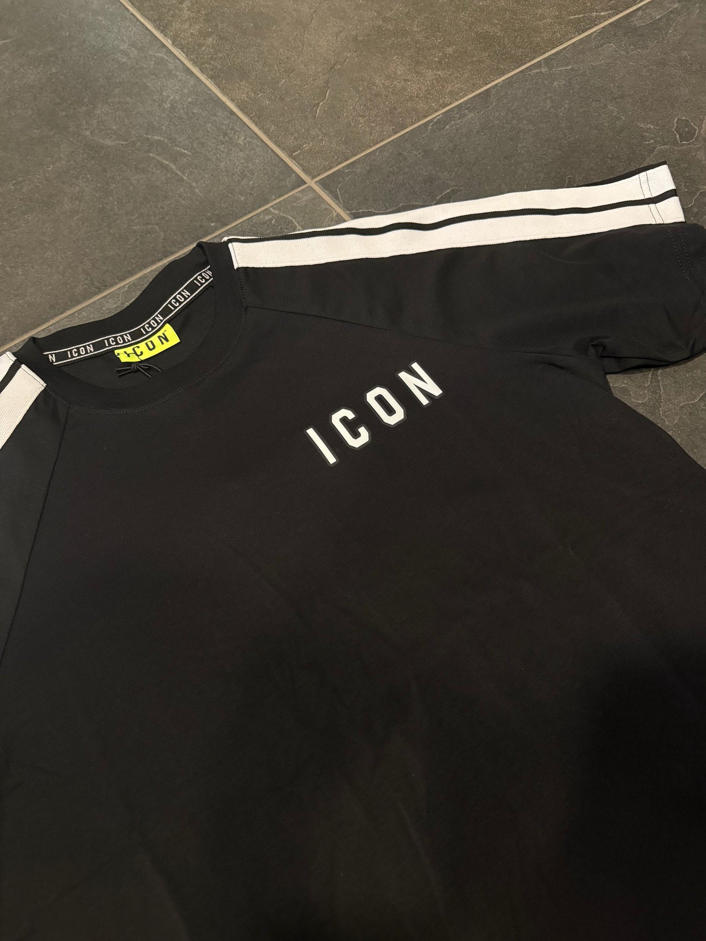 ICUS2S5T055 T-SHIRT ICON NERA - T-shirt uomo - icon