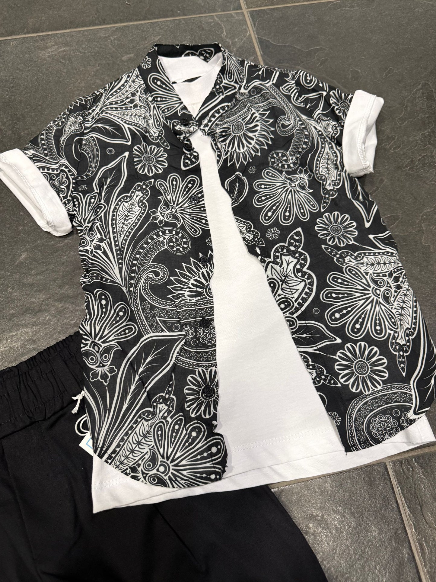 9093 CAMICIA FANTASIA BIMBO - camicia bimbo -