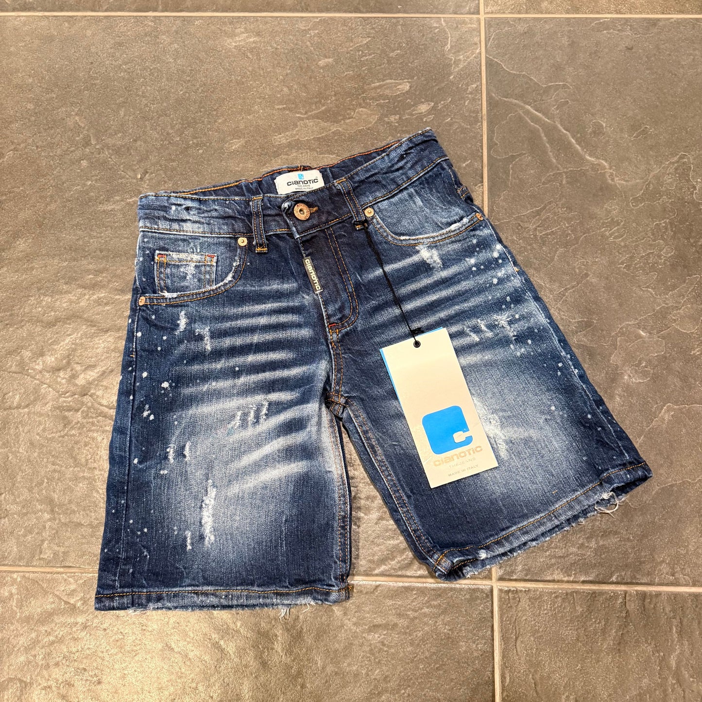 CB SHORT RC7 BLUE - short bimbo - CIANOTIC