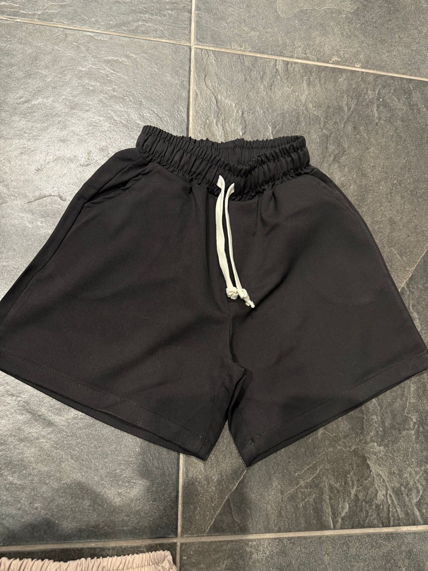 SF507 BERMUDA BIMBO NERO - bermuda bimbo -