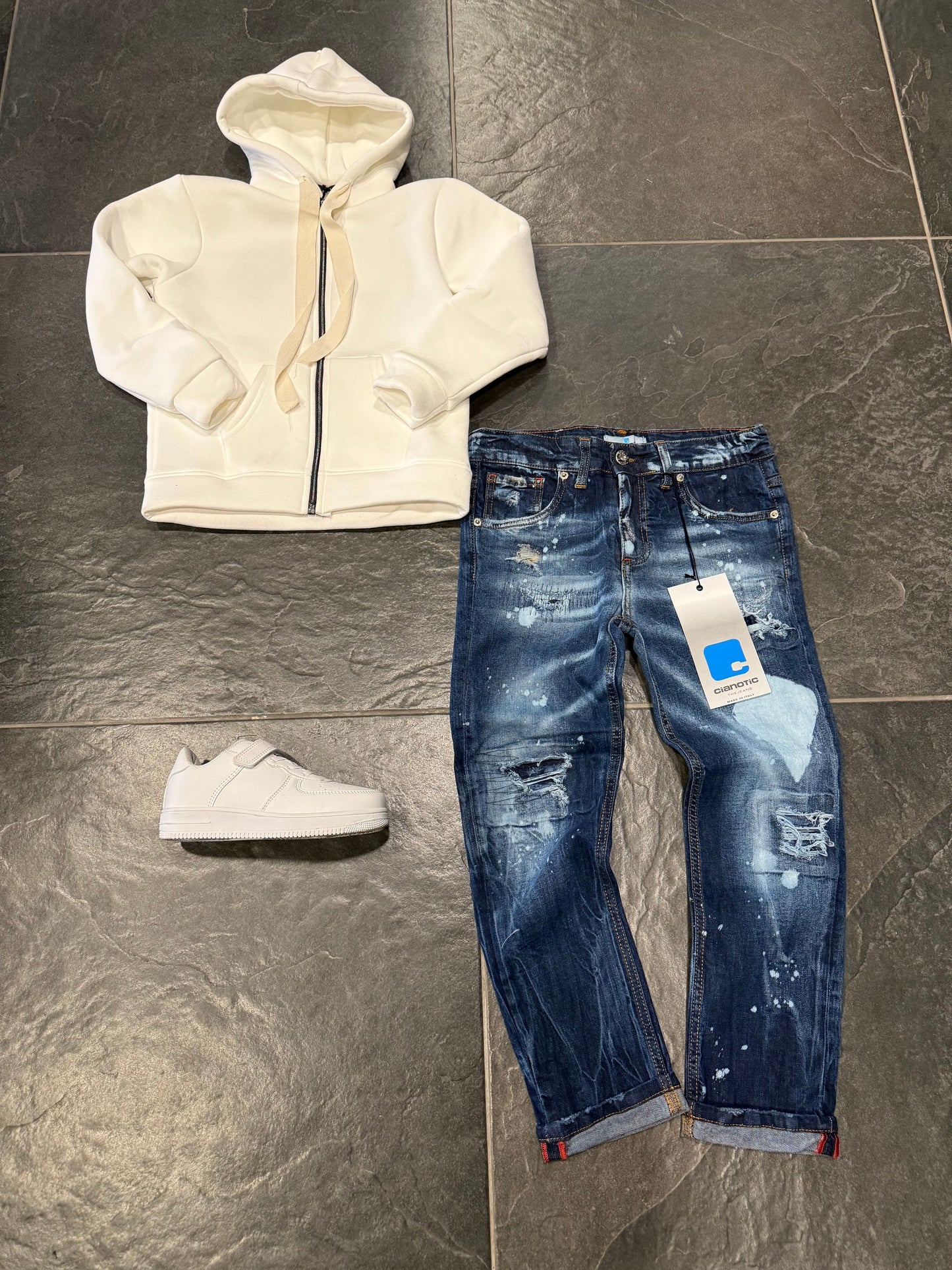 CB GRECALE BLUE - JEANS BIMBO - CIANOTIC