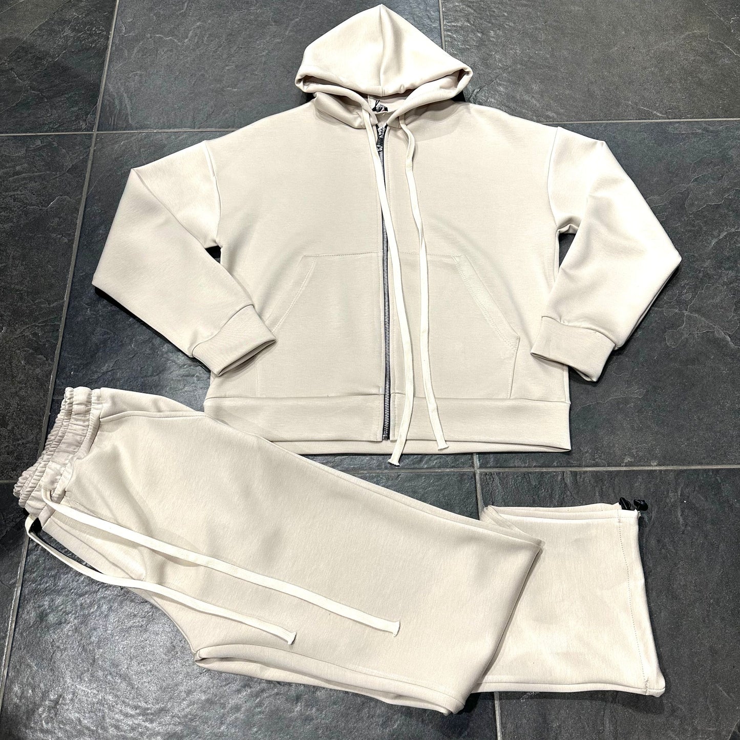 MA661 TUTA BASIC BEIGE - tute uomo -