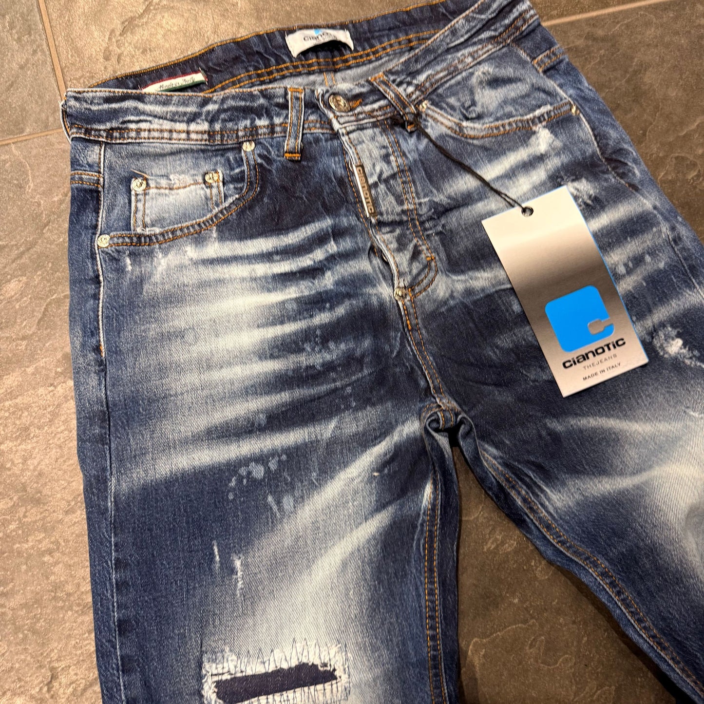 NEW FIT CLIFFORD 3 BLU - Jeans uomo - CIANOTIC