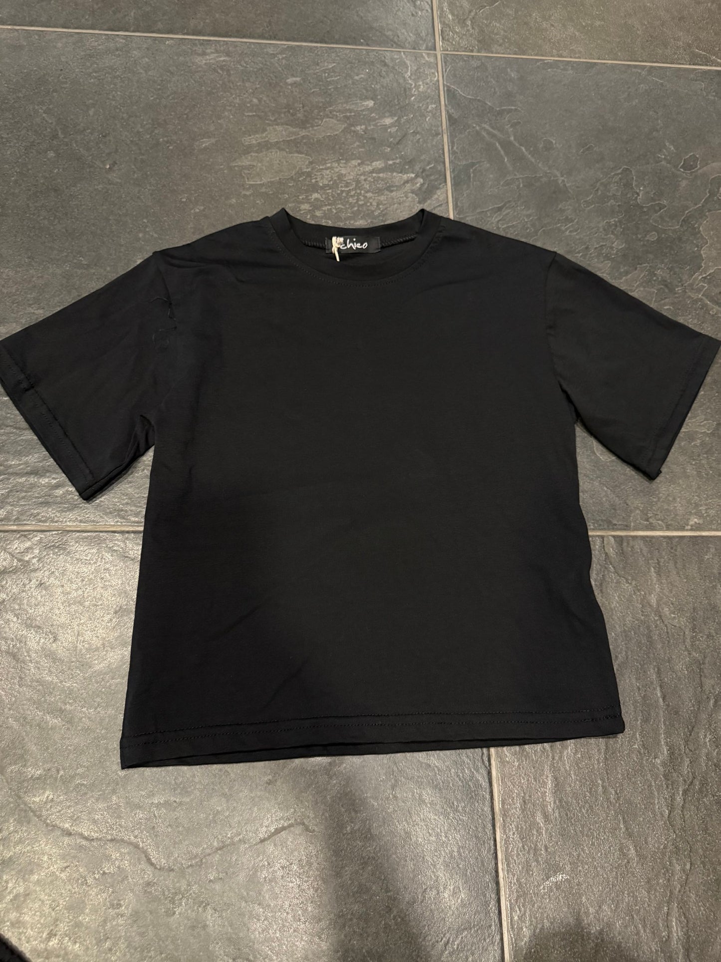 165 T-SHIRT BIMBO NERO - T-shirt bimbo - IO CHICO