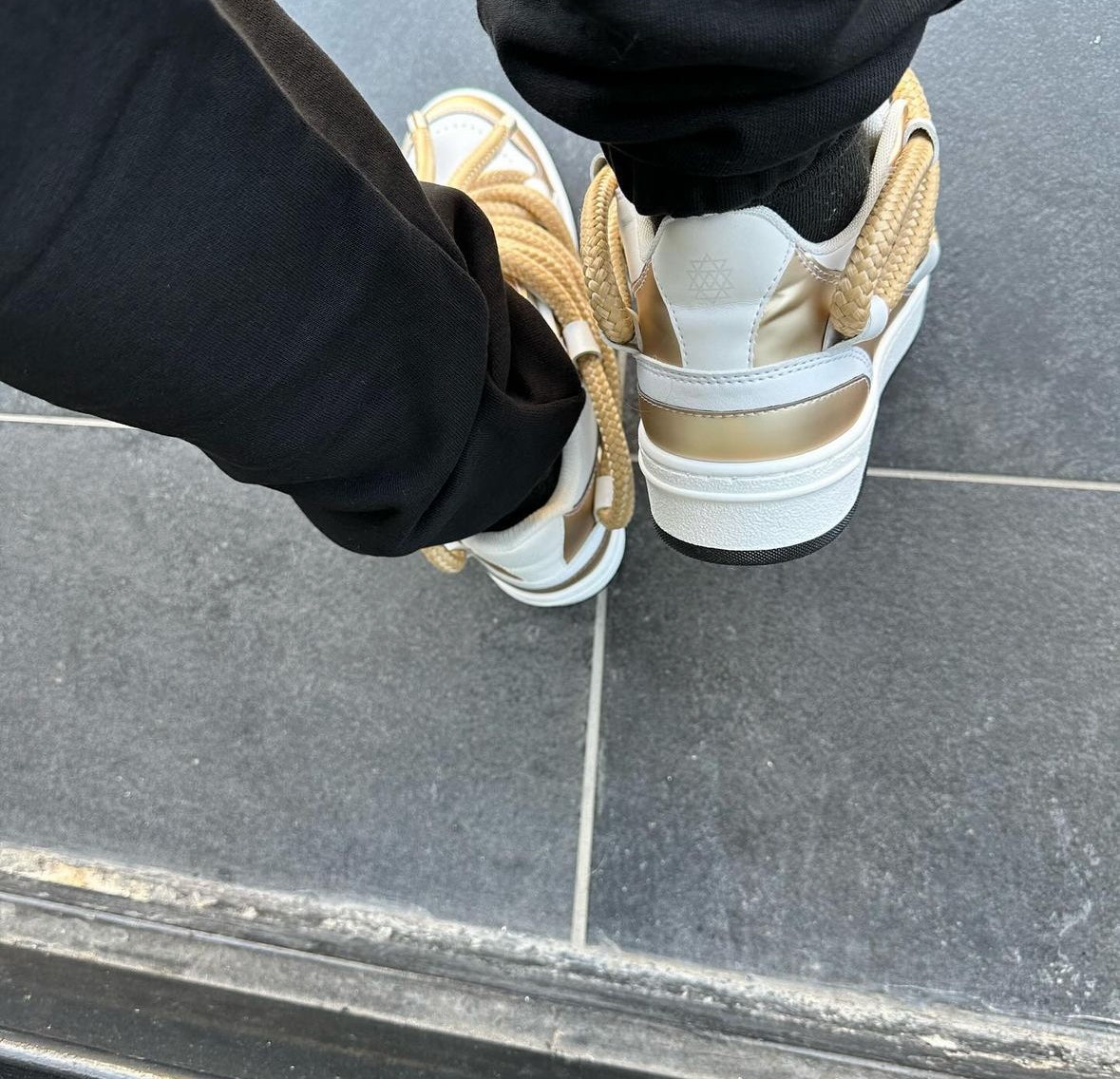 SNAKE ORO - Scarpe donna - GIOSELIN