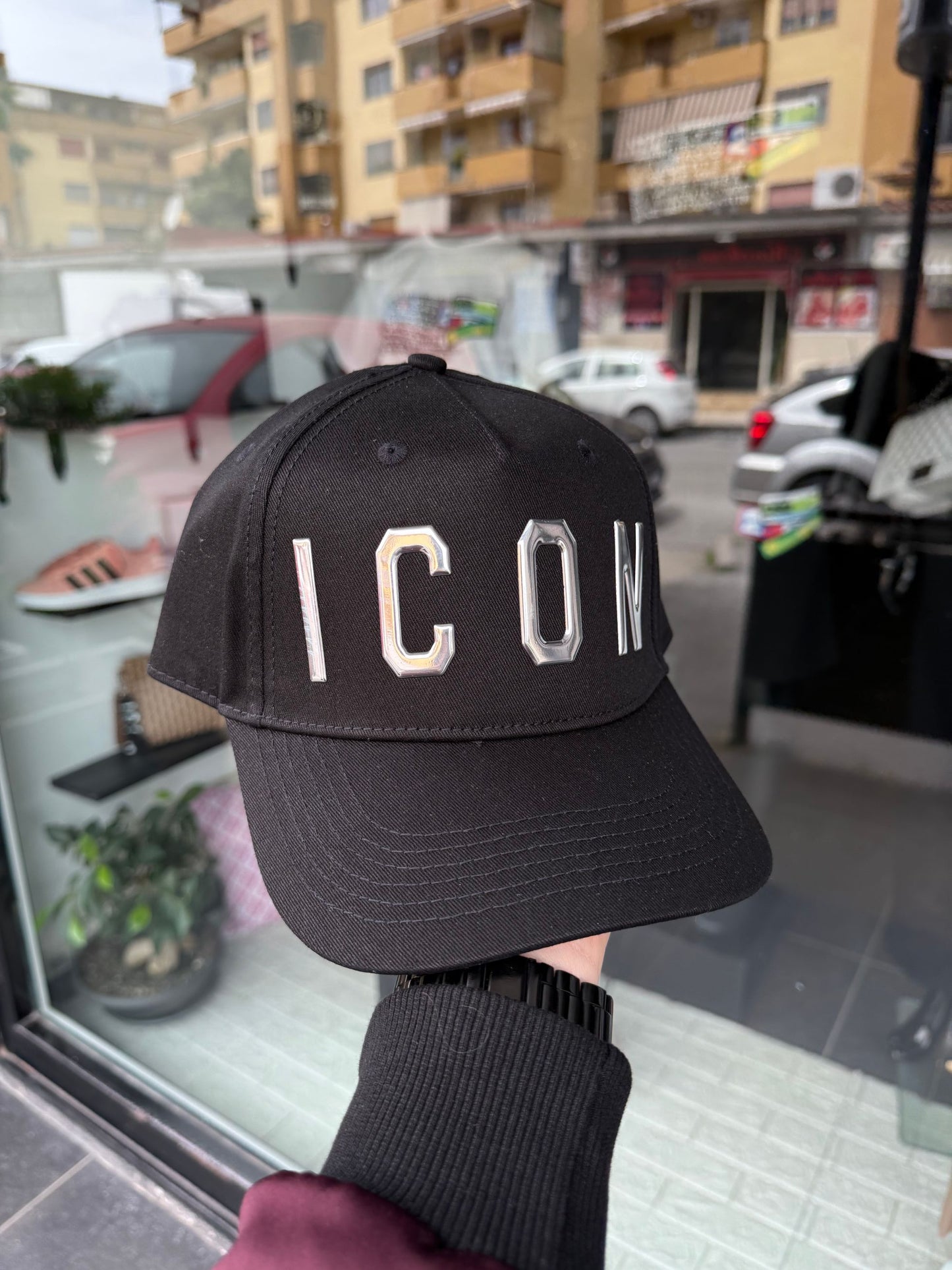 ICXS2S5A023 BERRETTO NERO - cappello uomo - icon